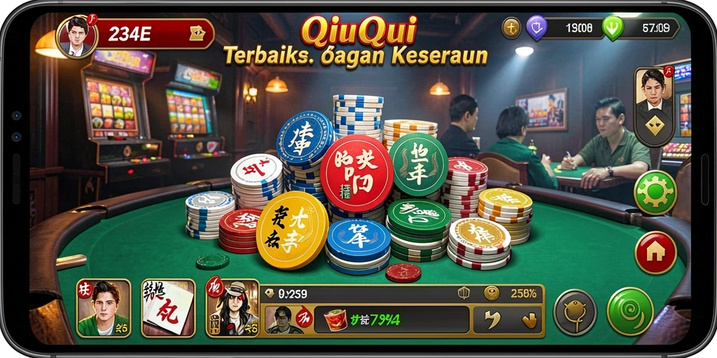 Tampilan gameplay QiuQiu yang seru dan interaktif di 234E.
