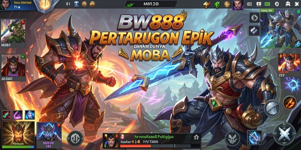 Gameplay seru dengan strategi tim dalam BW888.