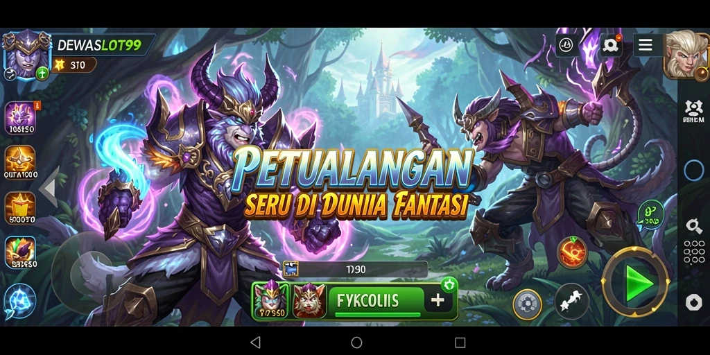 Gameplay menakjubkan dengan tantangan luar biasa di DEWASLOT99.