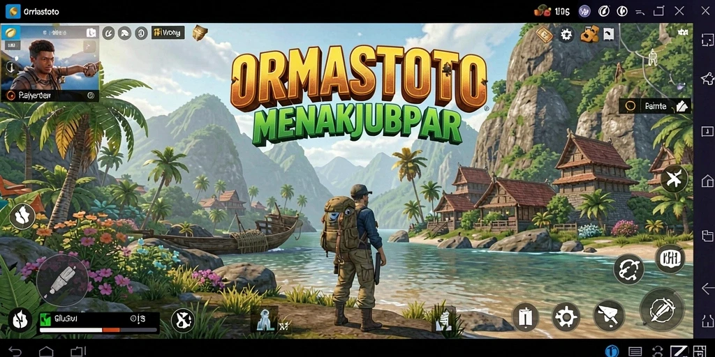 Menampilkan gameplay membuka dunia yang menarik dan penuh tantangan.