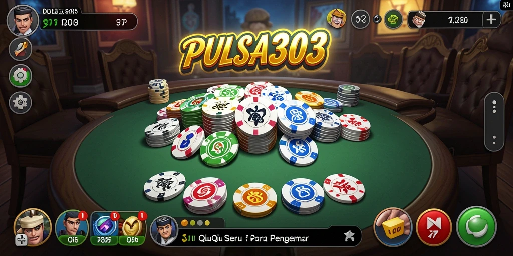 Screenshot gameplay QiuQiu PULSA303 yang menarik dan kompetitif.