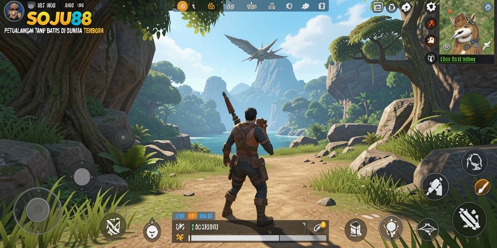 Gameplay SOJU88 yang menarik di dunia terbuka.